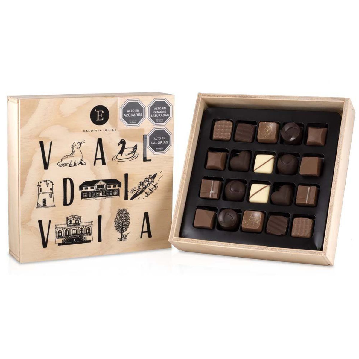 ENTRELAGOS - Caja Bombones