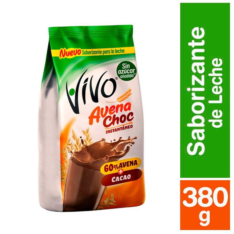 VIVO - SABORIZANTE AVENA CACAO VIVO 0.38 KL