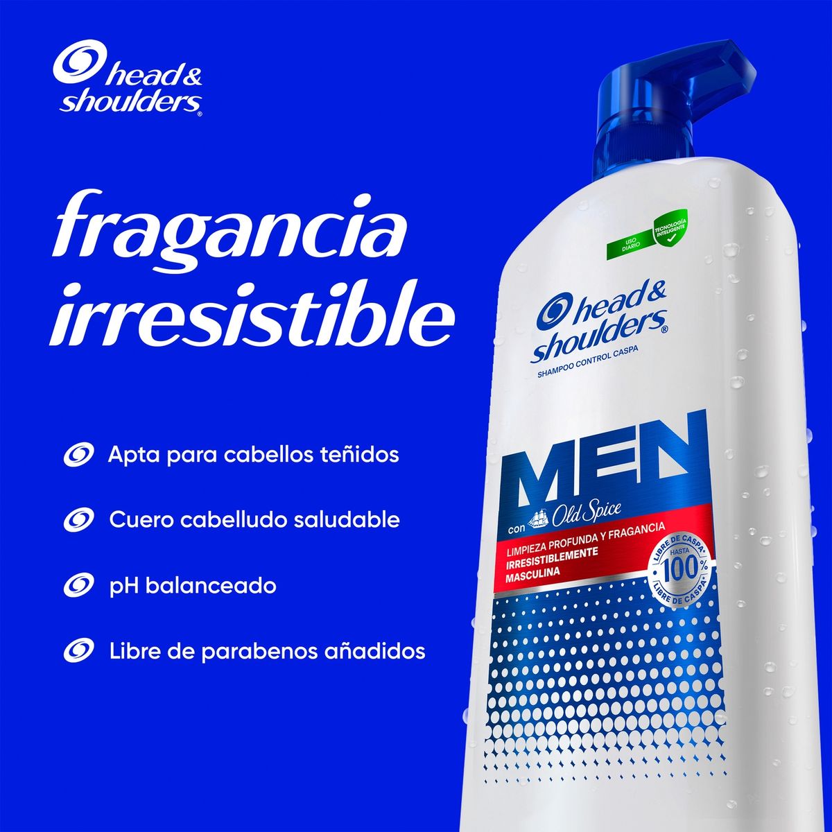 HEAD AND SHOULDERS - Shampoo Con Old Spice