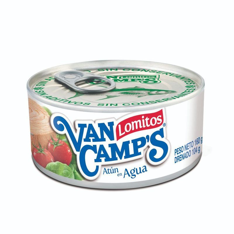 VAN CAMPS - Atún Lomitos en Agua Van Camps 160 g
