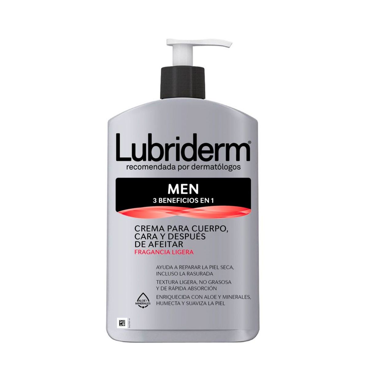 LUBRIDERM - Crema Men'S 3 en 1