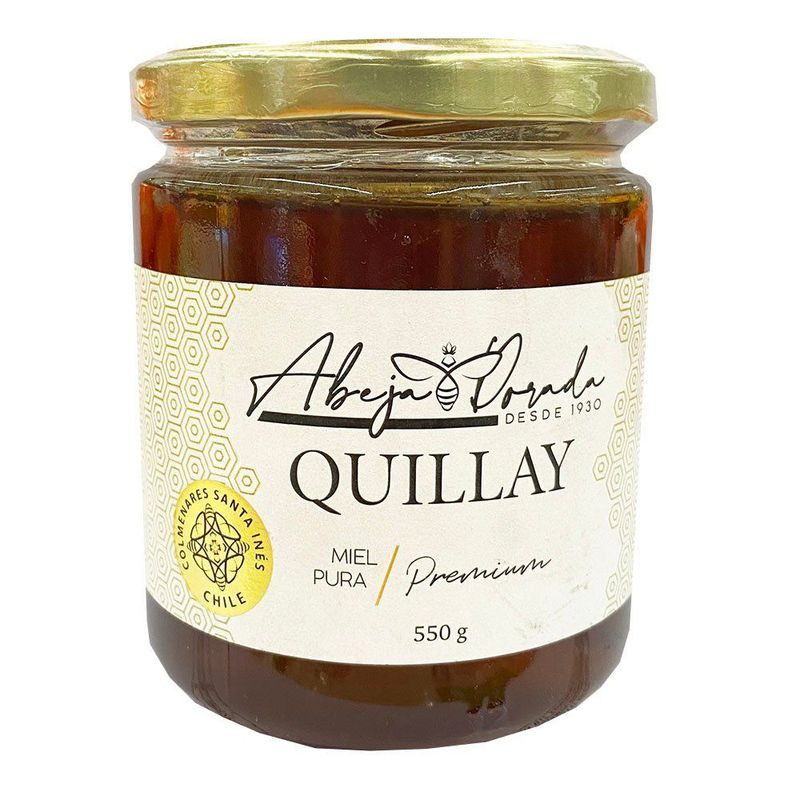 ABEJA DORADA - MIEL QUILLAY ABEJA DORADA 550 GRS.