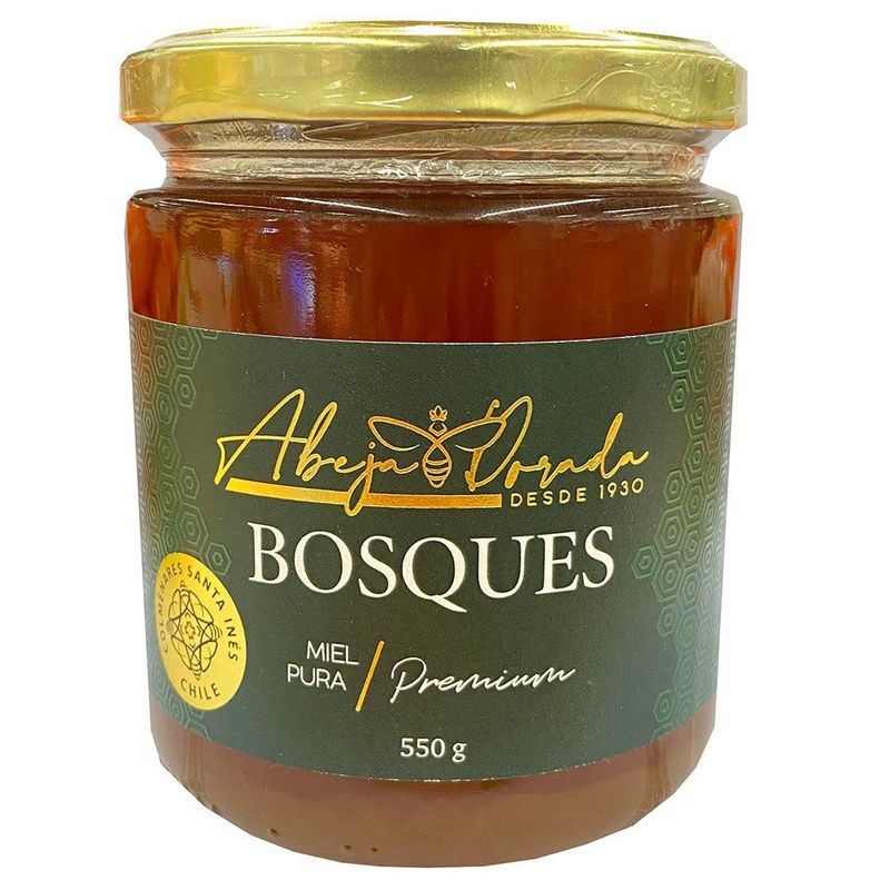ABEJA DORADA - MIEL BOSQUES ABEJA DORADA 550 GRS.