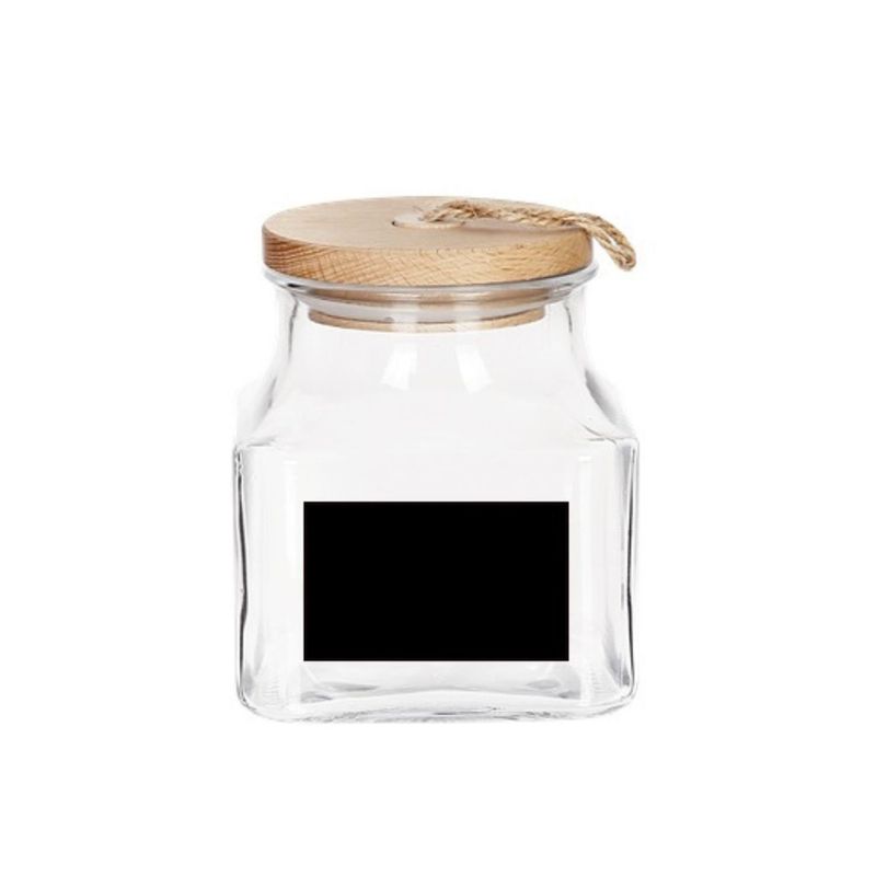 CASA JOVEN - Canister Pizarra Tapa Madera 1.1Lt