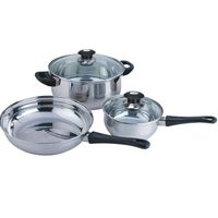 Bateria 5 piezas Acero Inoxidable