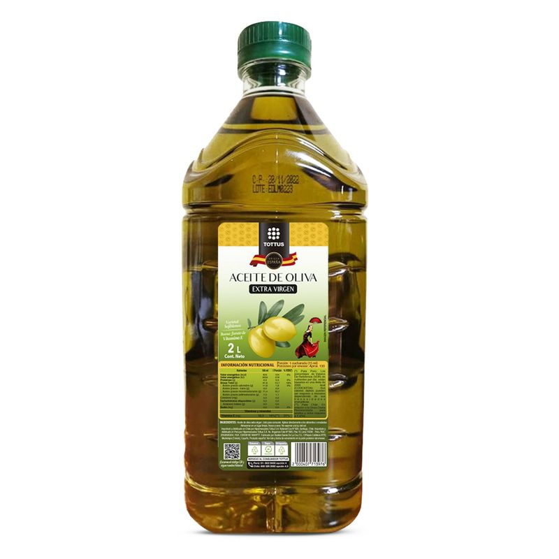 TOTTUS - Aceite de Oliva Extra Virgen Tottus 2 L