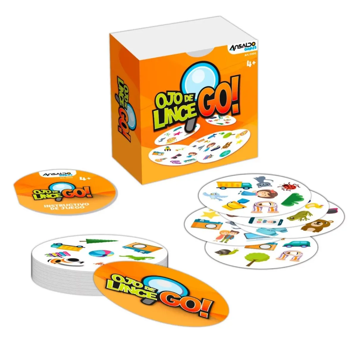 ANSALDO GAMES - Juego de Mesa Ojo de Lince