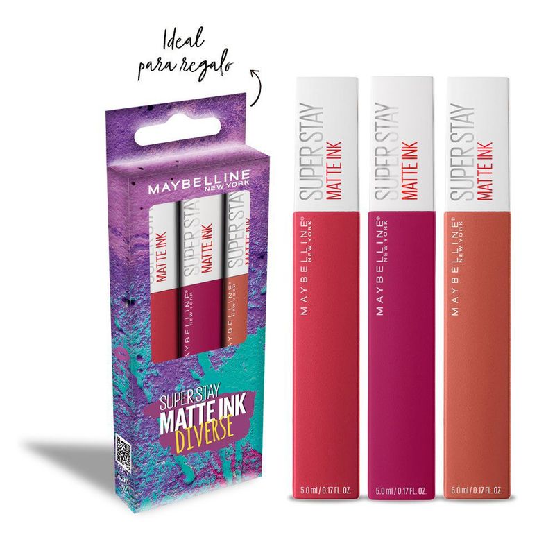 MAYBELLINE - PACK NAVIDAD MATTE INK MAYBELLINE