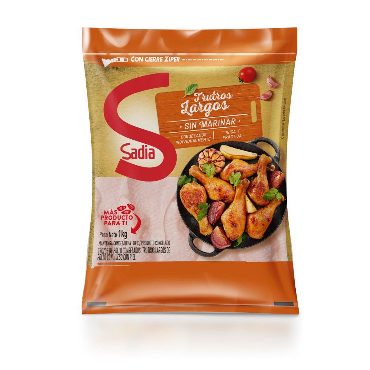 SADIA - Truto Largo de Pollo Congelado Sadia 1 Kg