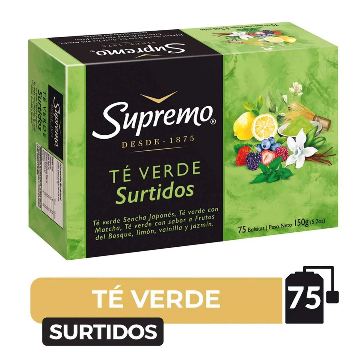 SUPREMO - Te Verde Surtido Supremo