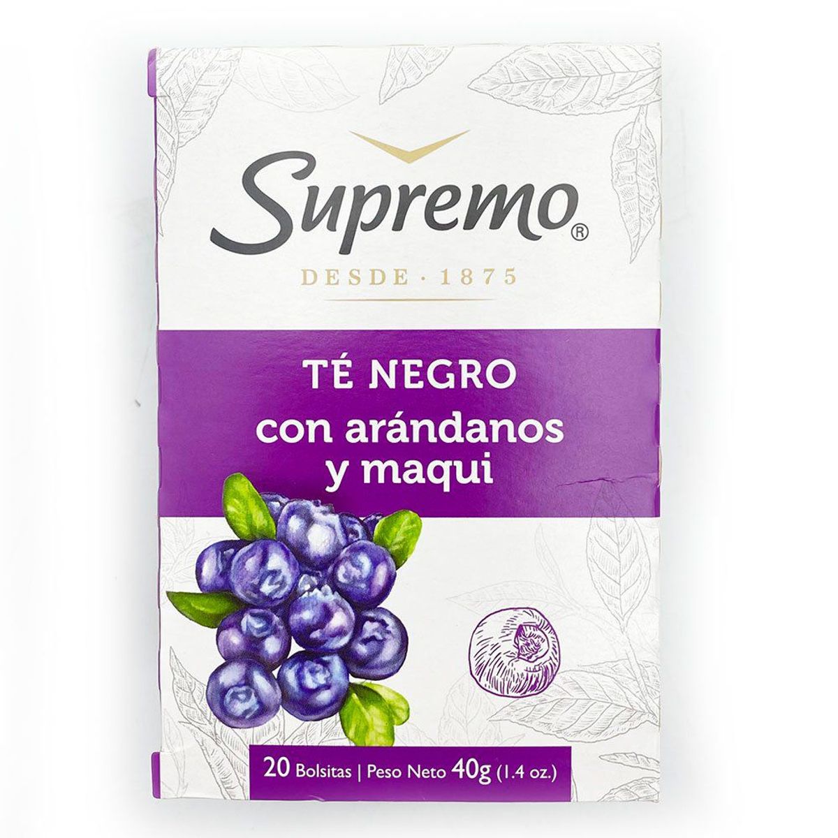 SUPREMO - Te Negro Arandano Maqui Supremo