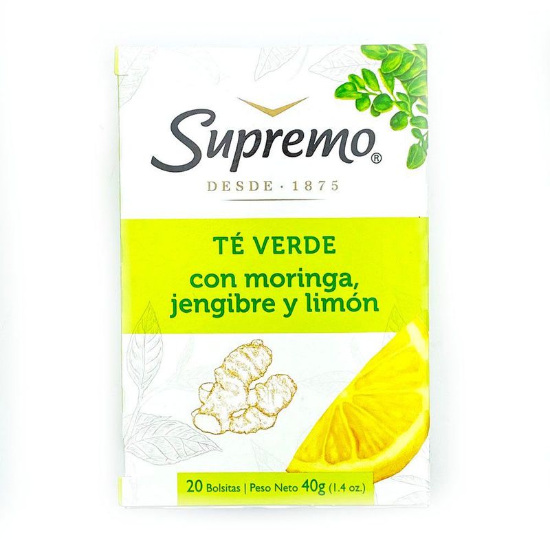 SUPREMO - Te Verde Moringa Jengibre Supremo