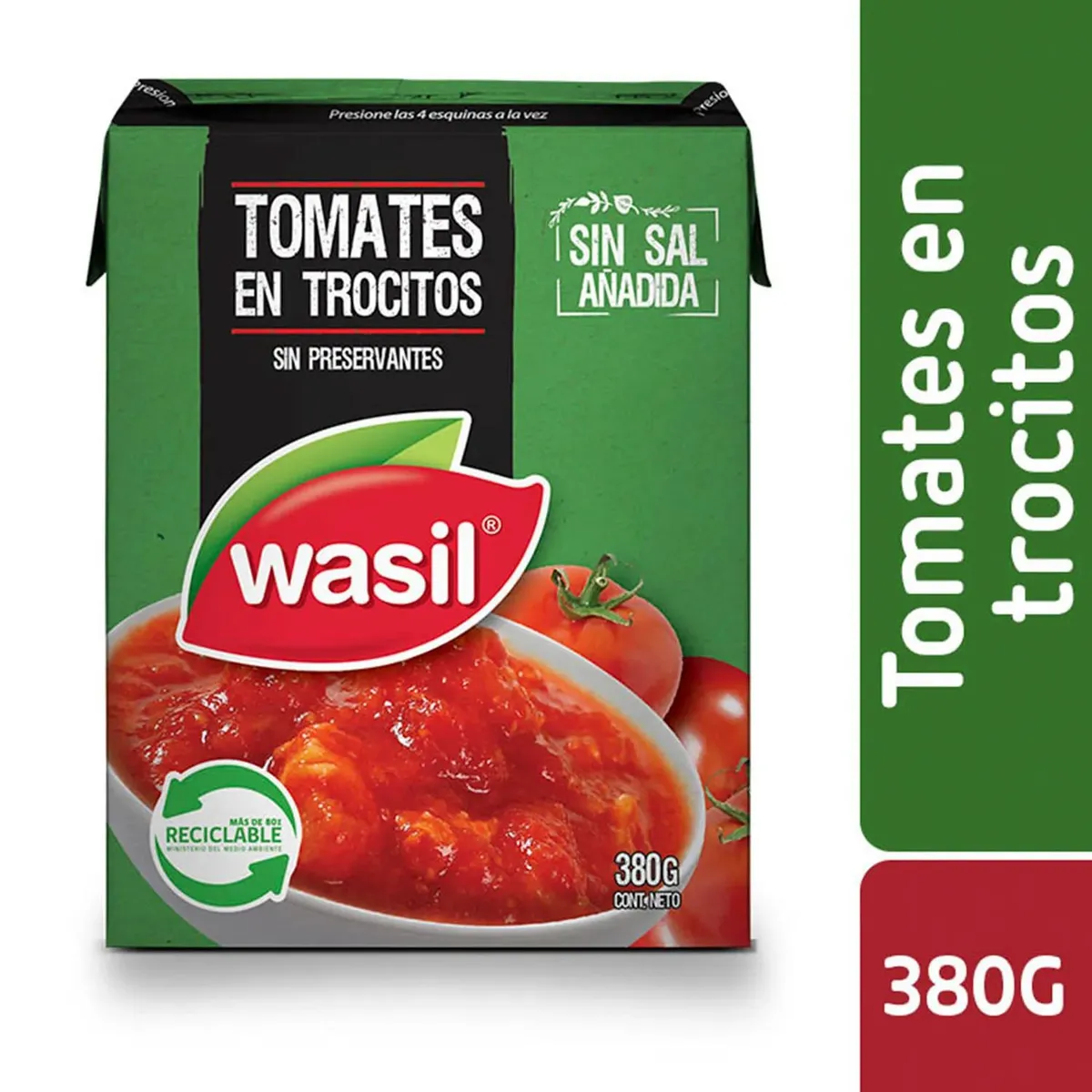 WASIL - Tomate en Trocitos Wasil 380 g
