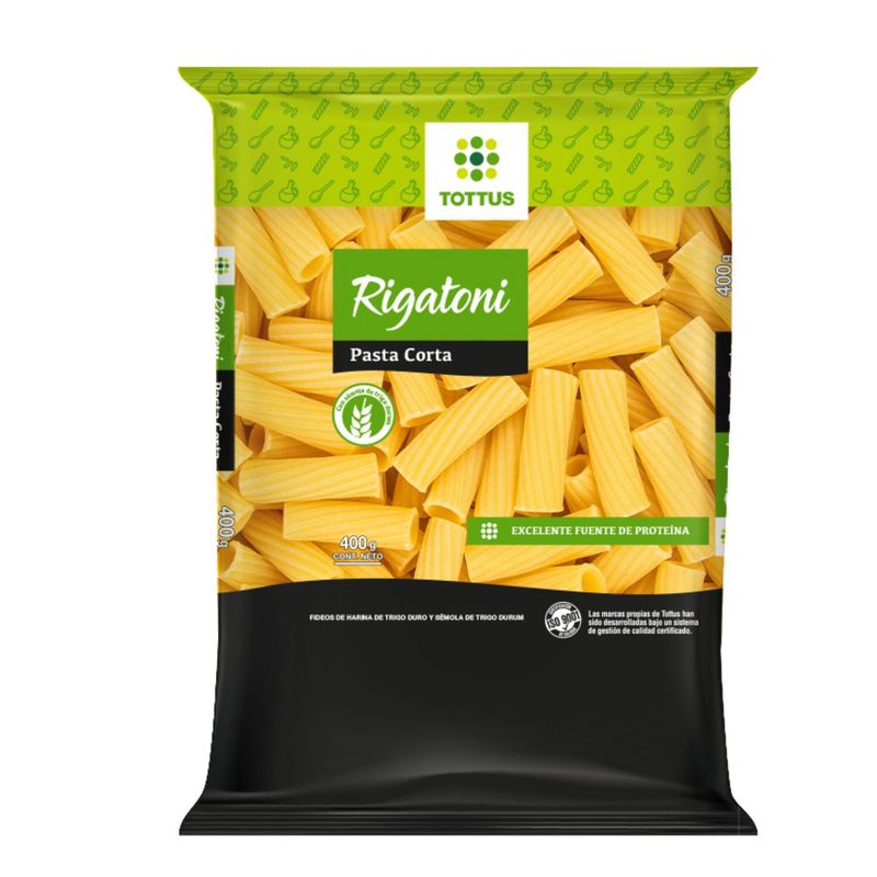 TOTTUS - RIGATONI TOTTUS 400 G