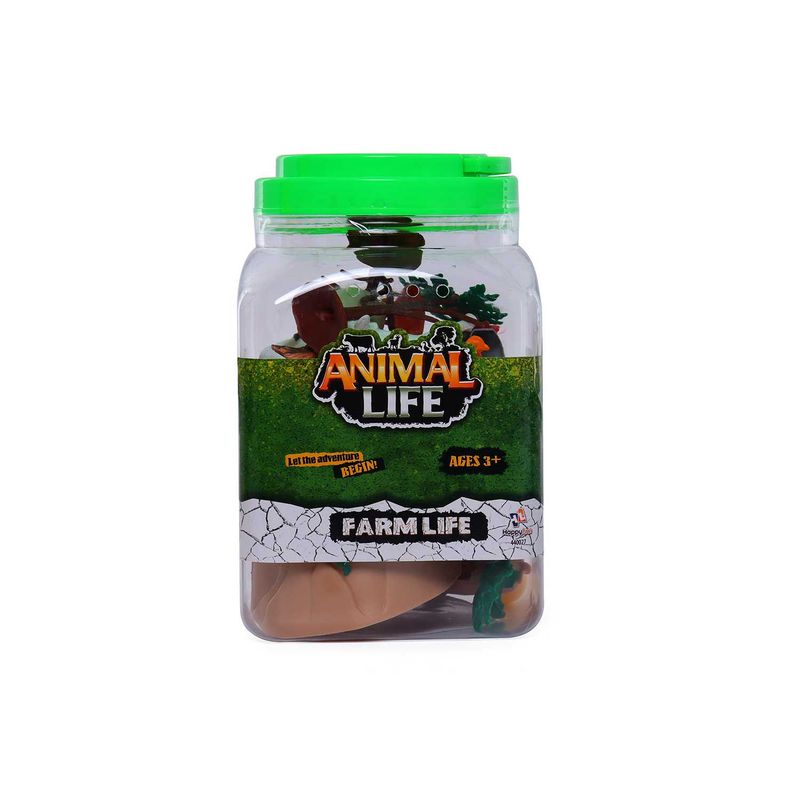 ANIMAL LIFE - Balde De Animales Granja 22 Piezas