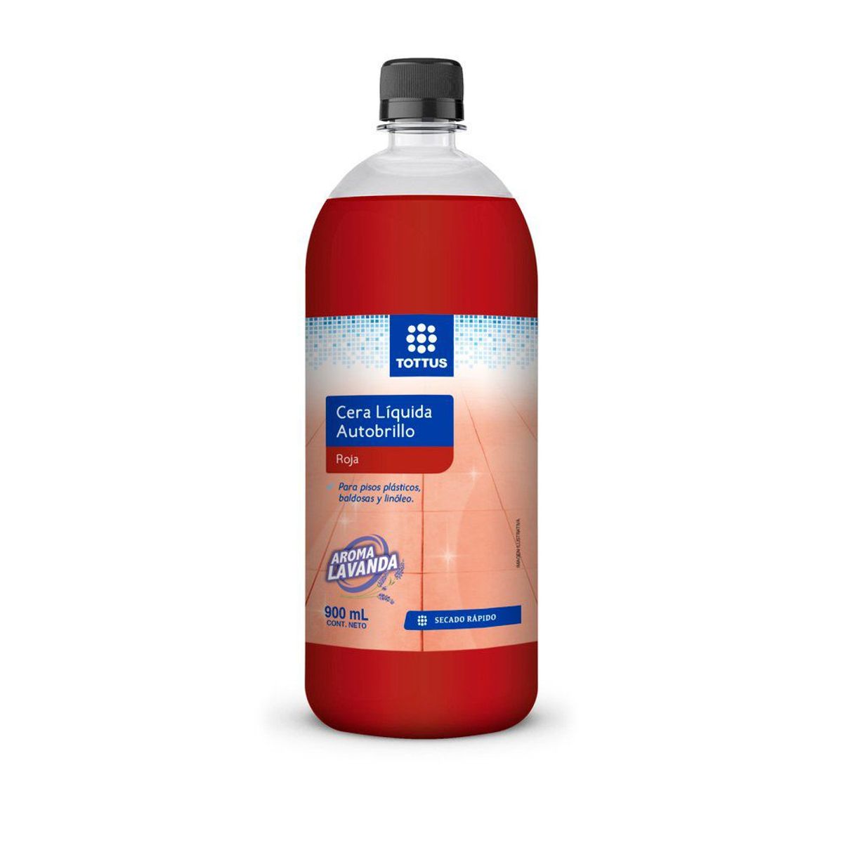 TOTTUS - Cera Liquida Autobrillo Roja