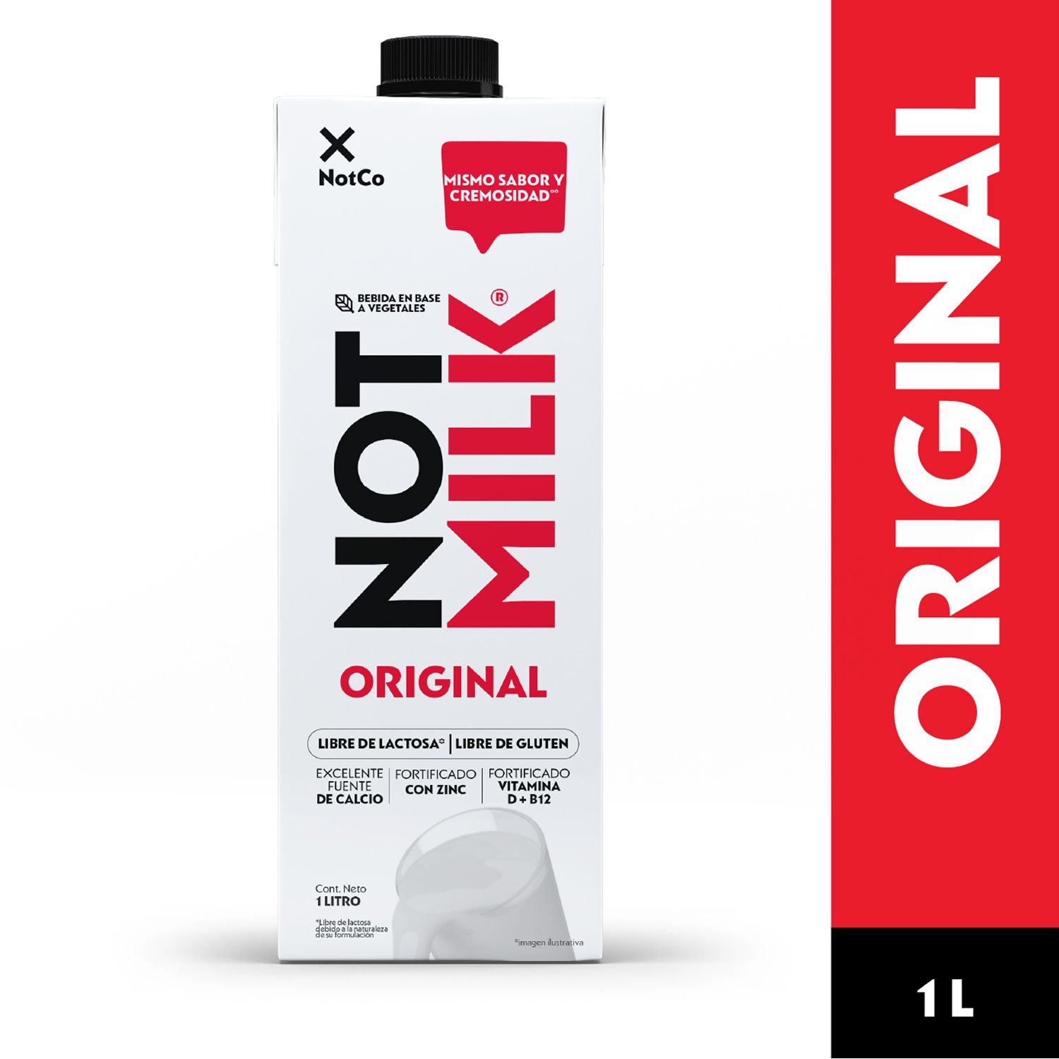 Bebida Vegetal NotMilk Original 1 L | Tottus Chile
