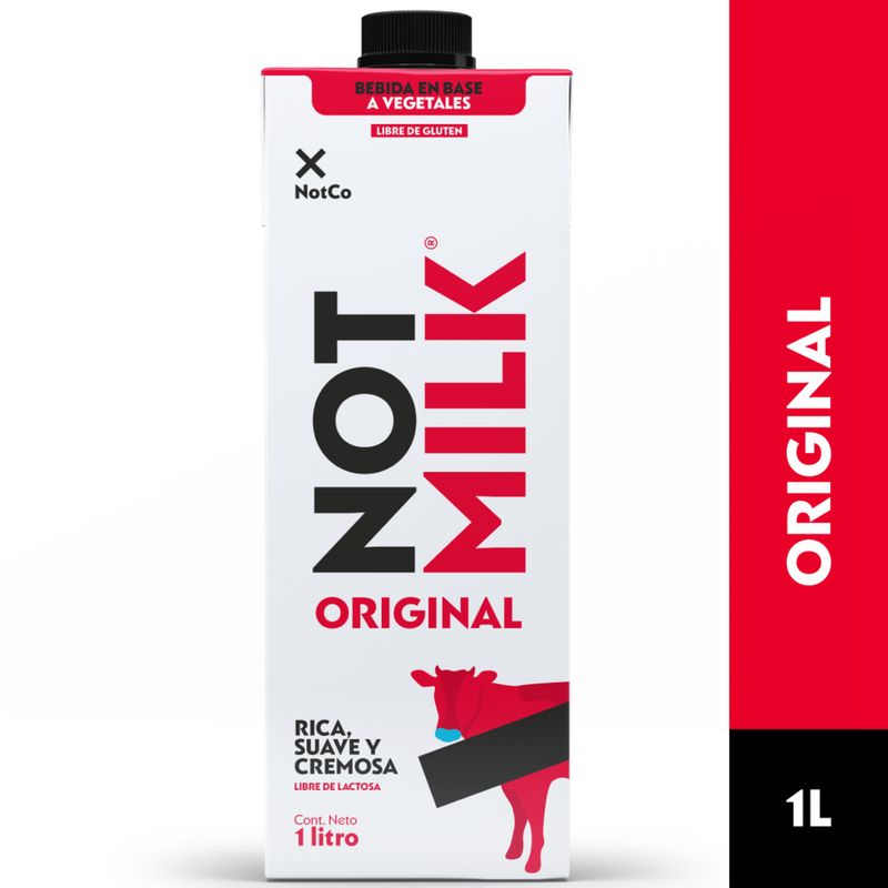 NOT MILK - Bebida Vegetal Sabor Original Not Milk 1 L