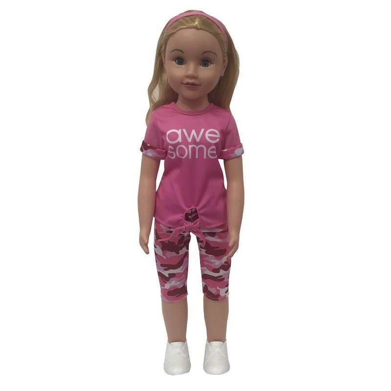 UNEEDA - Muñeca Wispy Walker 80cm Ropa Deporte