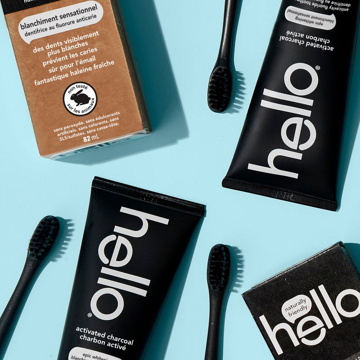 HELLO - Cepillo Dental Carbón