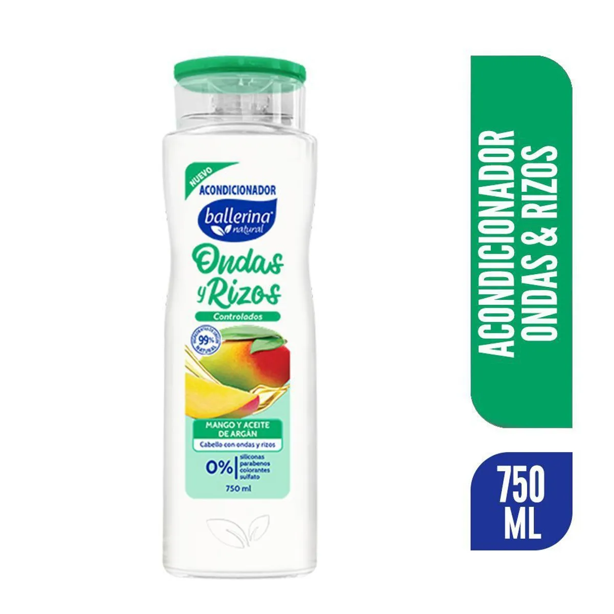 BALLERINA - ACOND ONDA Y RIZOS BALLERINA 750 ML
