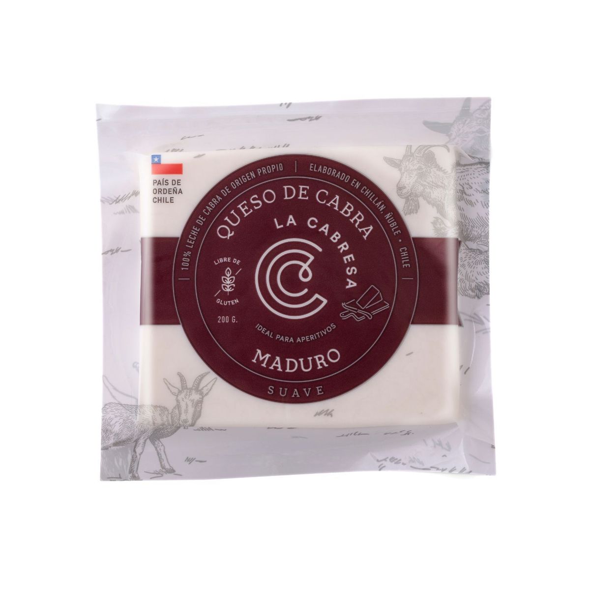 LA CABRESA - Queso de Cabra Maduro La Cabresa 200 g
