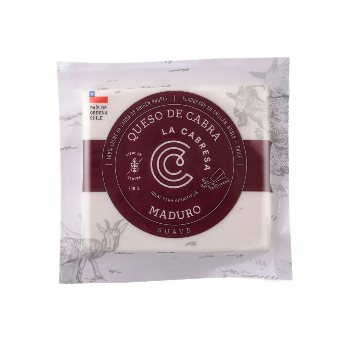 LA CABRESA - Queso de Cabra Maduro La Cabresa 200 g