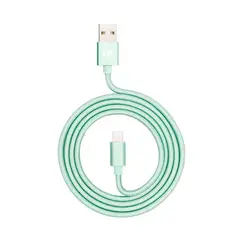 URBANO - Cable lightning certificado celeste