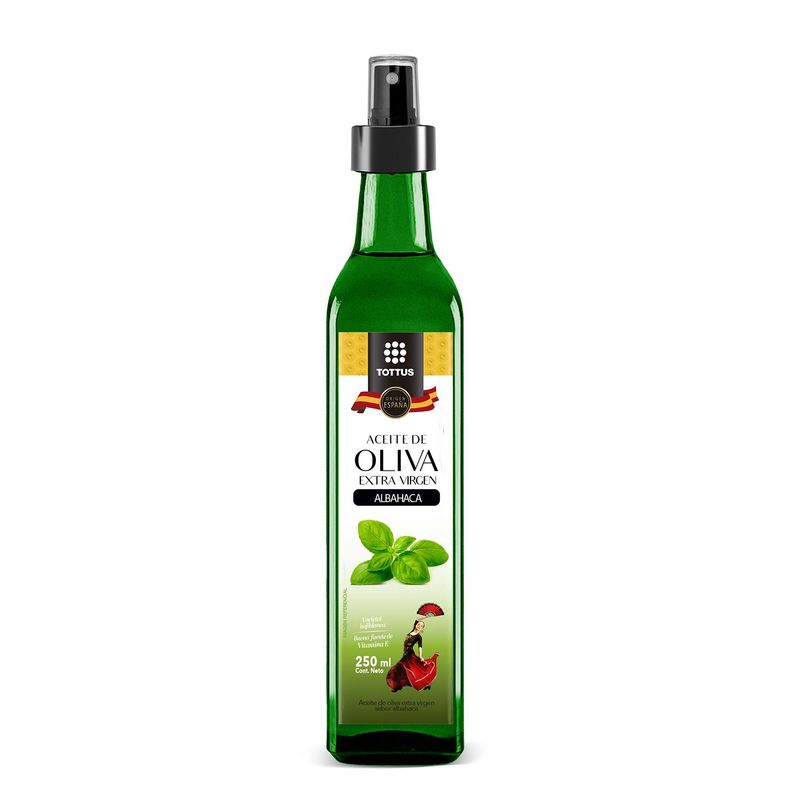 TOTTUS - Aceite Oliva Albahaca