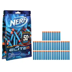 NERF - Elite 2.0 - Set de 50 dardos de repuesto