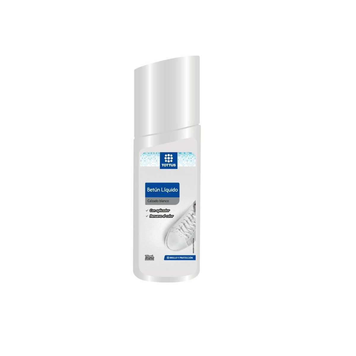 TOTTUS - BETUN LIQUID CALZADO BLANCO TOTTUS 75 ML