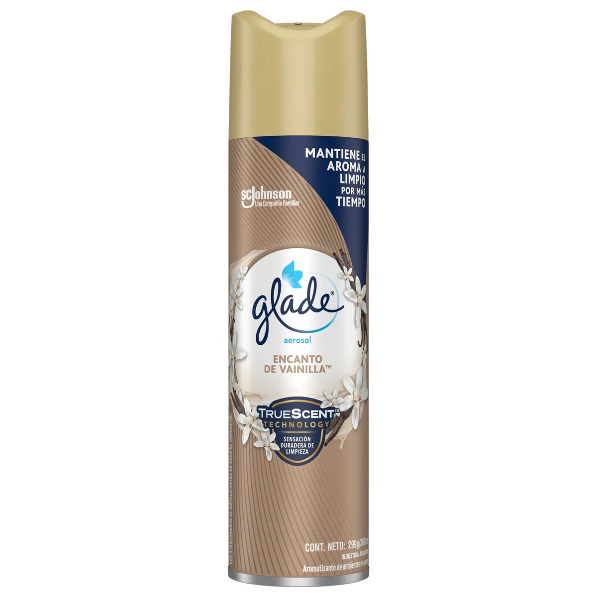 GLADE - Desodorante Ambiental Glade Aerosol Vainilla 360 ml