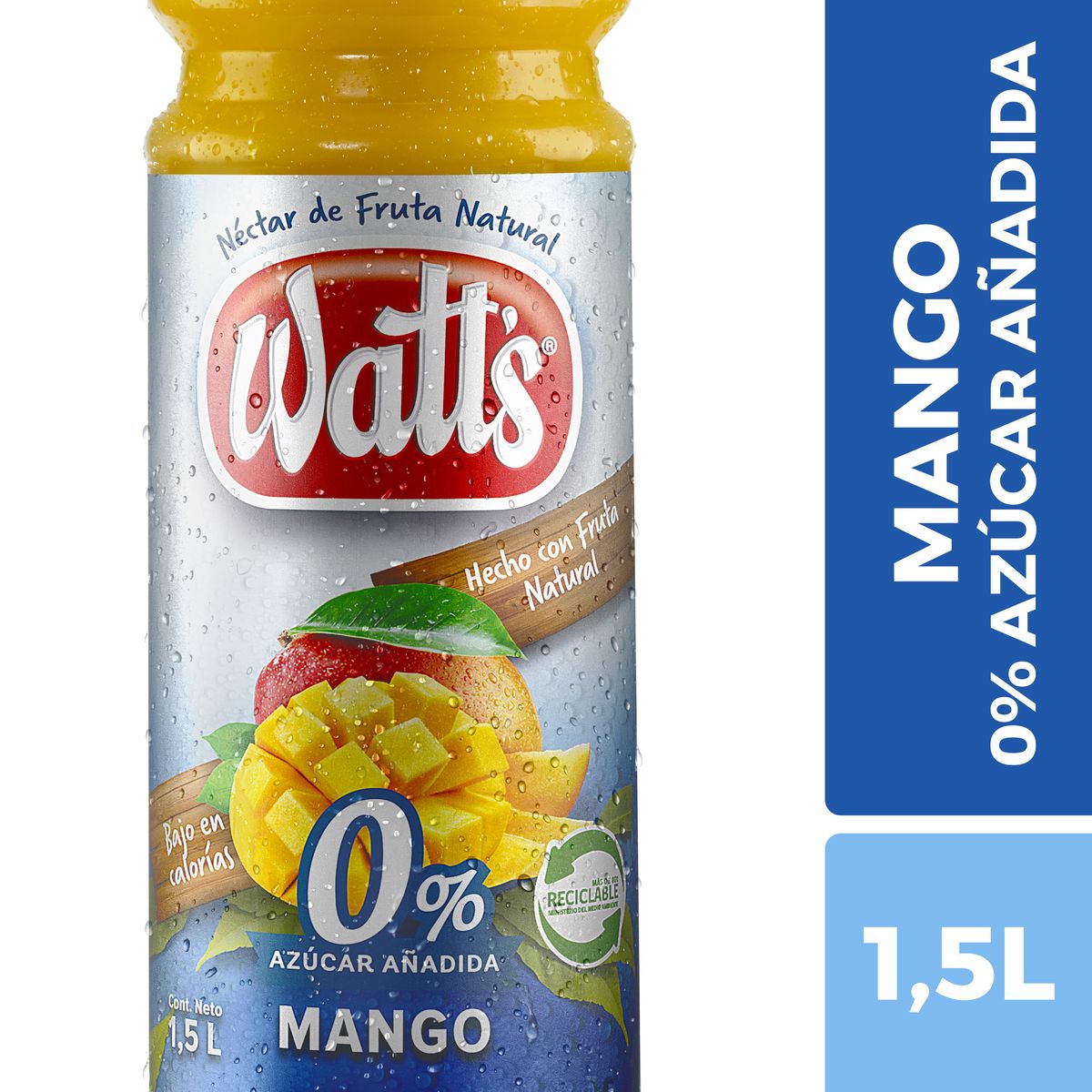 WATTS - Néctar de Mango Light Watts 1.5 L