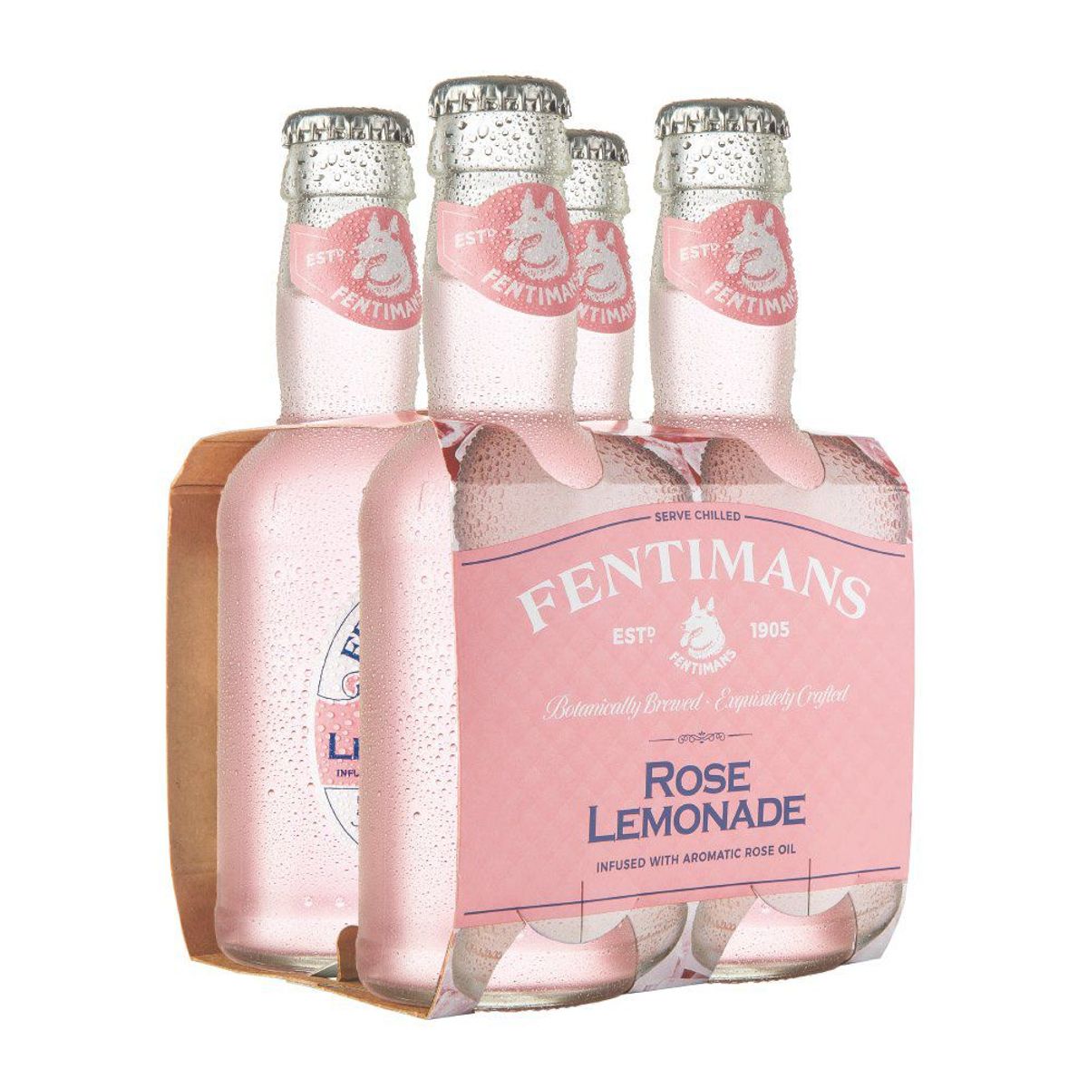 FENTIMANS - Pack 4 Agua Tónica Rose Lemonade