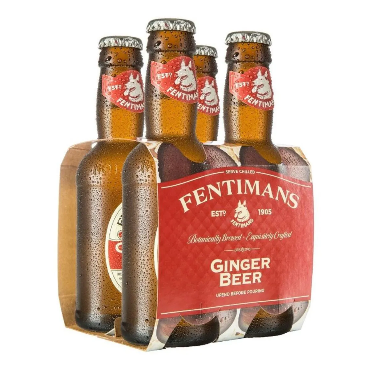 FENTIMANS - Pack Ginger Beer Fentimans 4 x 200 ml