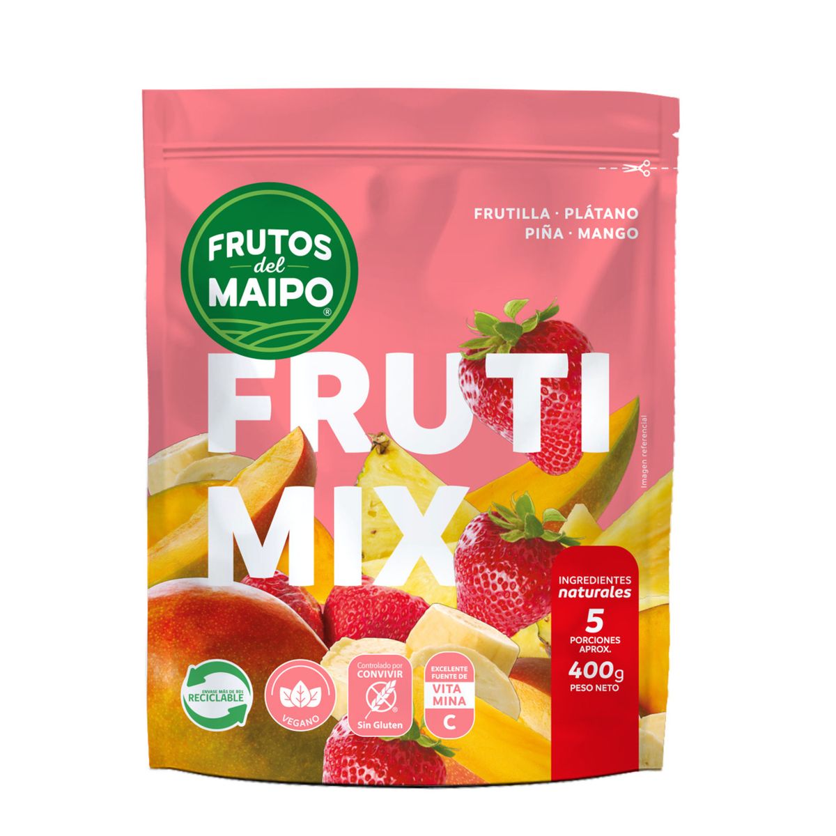 FRUTOS DEL MAIPO - Fruta Congelada Fruti Mix Frutos del Maipo 400 g