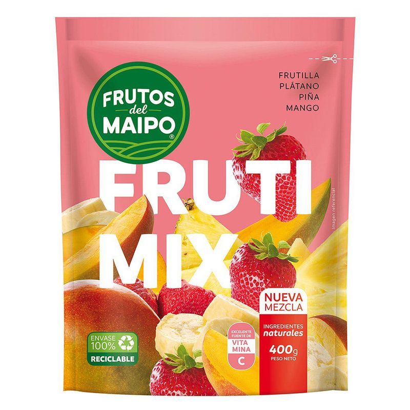FRUTOS DEL MAIPO - Fruta Congelada Fruti Mix Frutos del Maipo 400 g