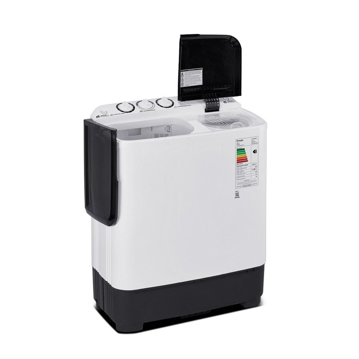 RECCO - LAVADORA 7KG SEMI-AUTOMATICA RECH-WMTT7K BCO RECCO