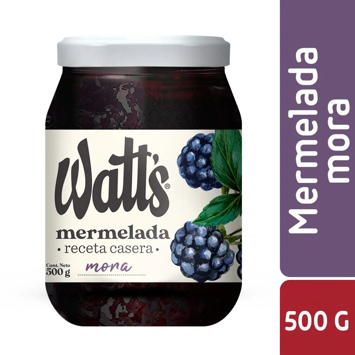 WATTS - Mermelada Mora Receta Casera