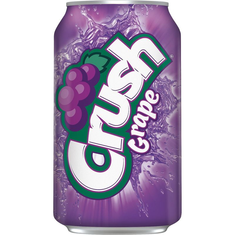 CRUSH - BEBIDA LATA GRAPE CRUSH 350 ML