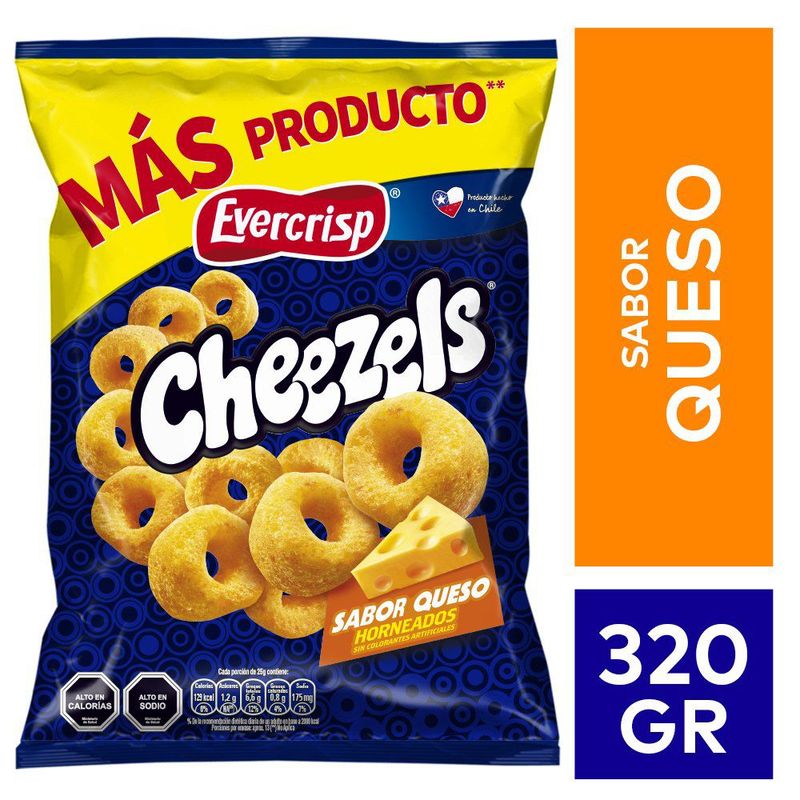 EVERCRISP - CHEEZELS EVERCRISP 320 UND