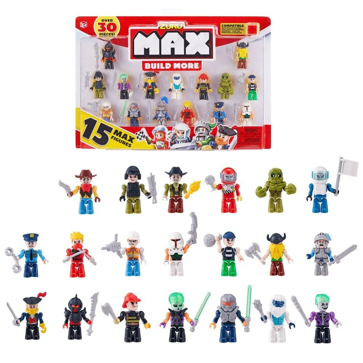 MAX - Pack 15 Figuras Max