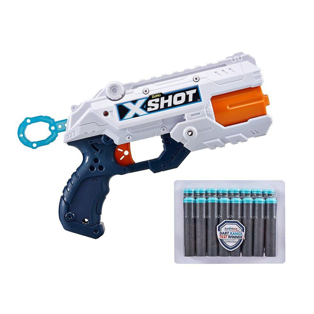 X-SHOT - Lanzador Reflex 6 con 16 Dardos X-Shot
