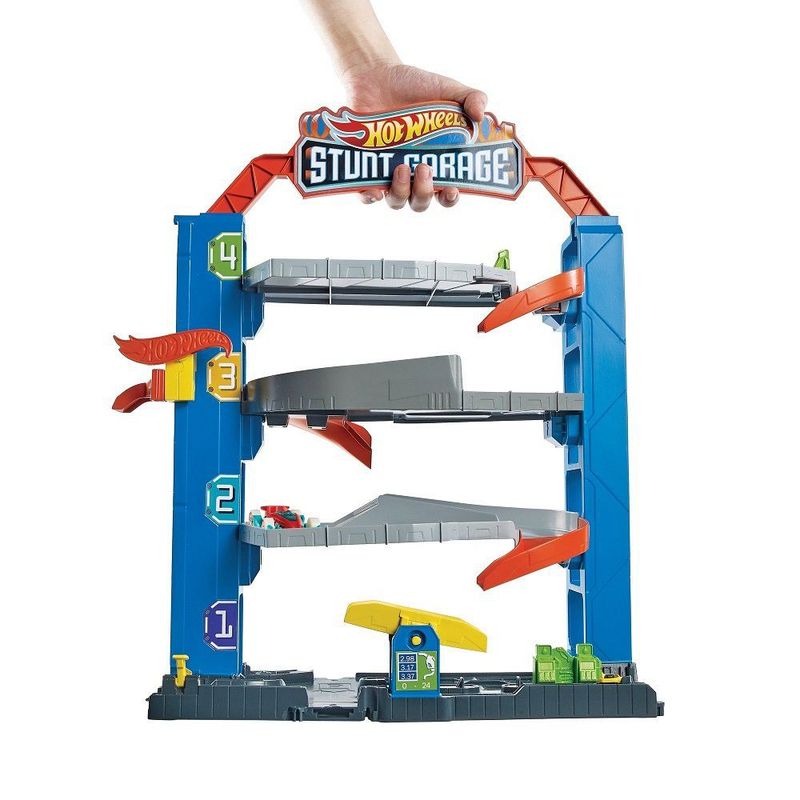 HOT WHEELS - Pista de Juguete Hot Wheels City Garage Extremo