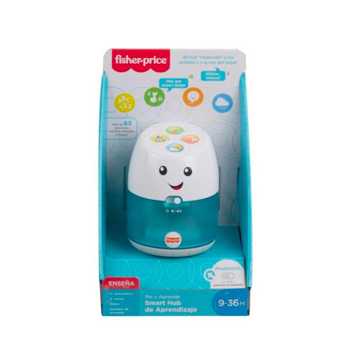FISHER PRICE - Smart Hub de Aprendizaje Rie y Aprende Fisher Price