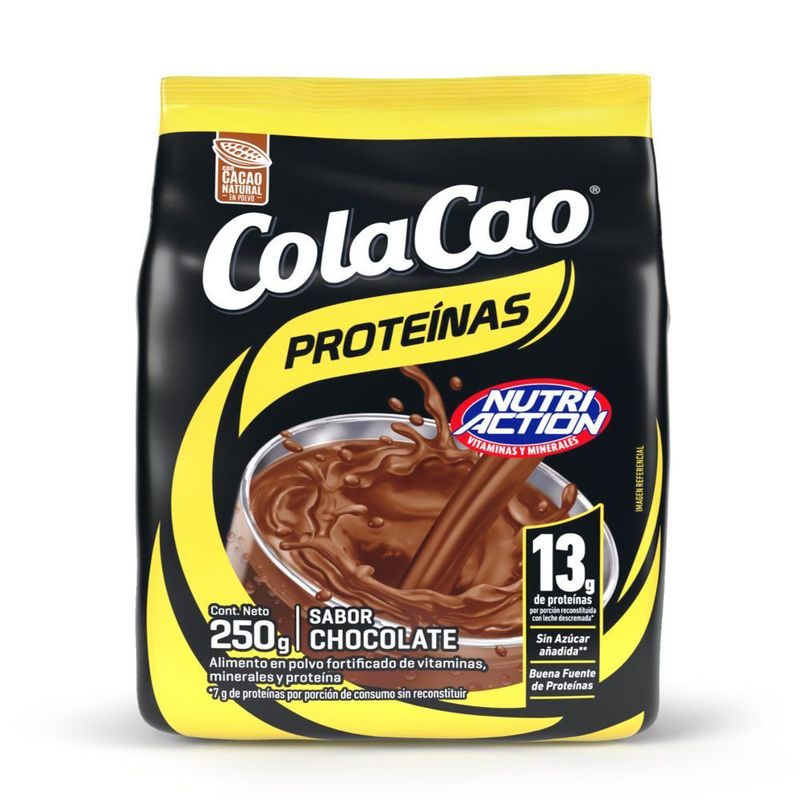 COLA CAO - Saborizante en Polvo Proteínas Sabor Chocolate 250 g