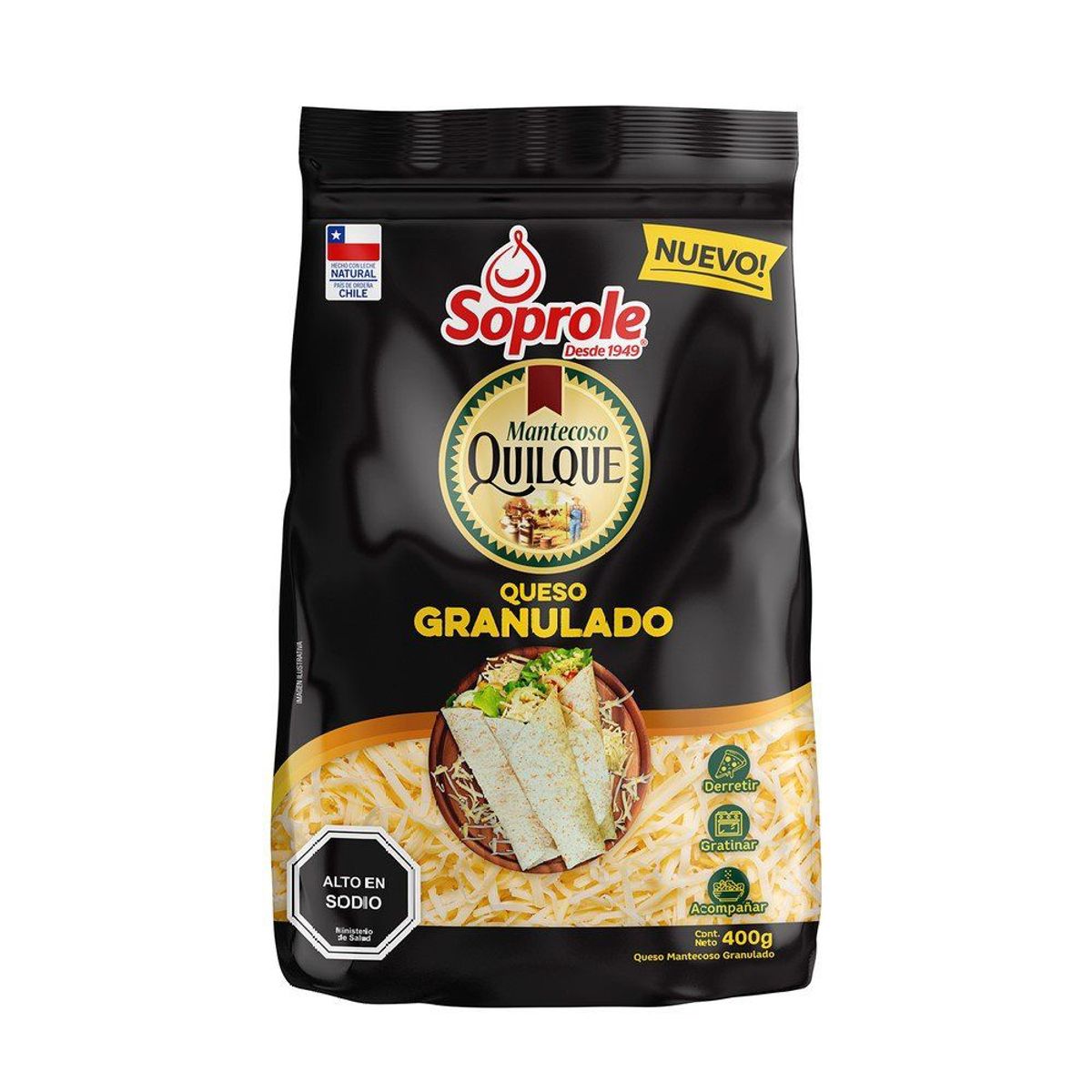 SOPROLE - Queso Mantecoso Granulado