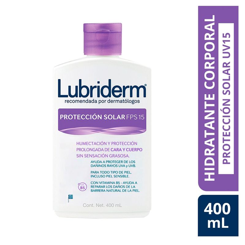 LUBRIDERM - CREMA CORP UV 15 FPS 15 LUBRIDERM 0.4 LT