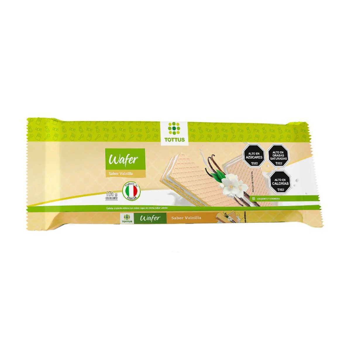 TOTTUS - Wafer Crema Vainilla