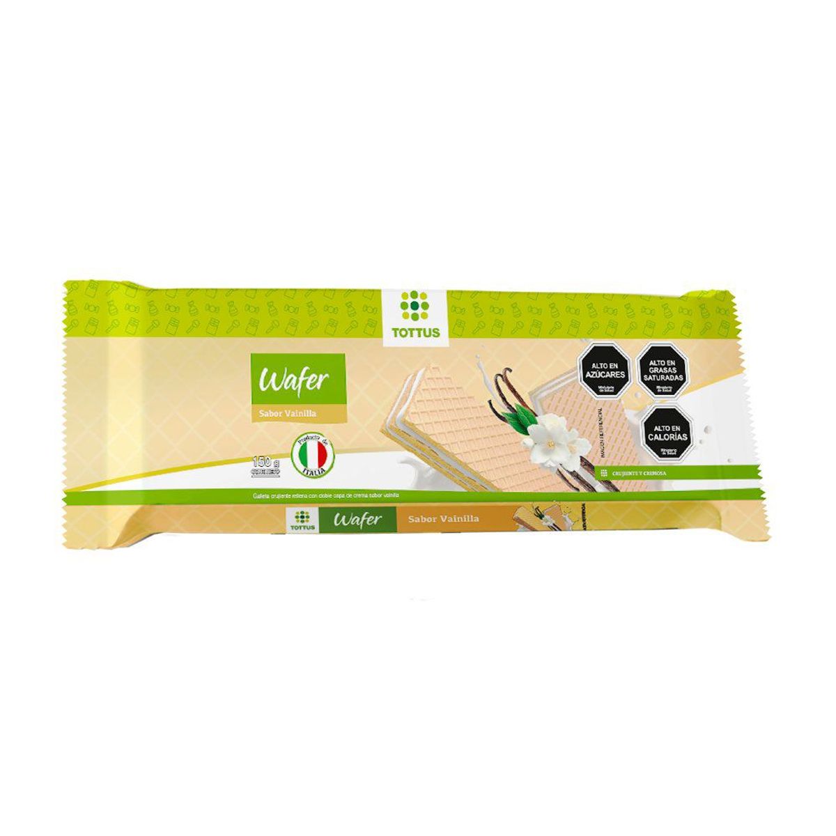 TOTTUS - Wafer Crema Vainilla